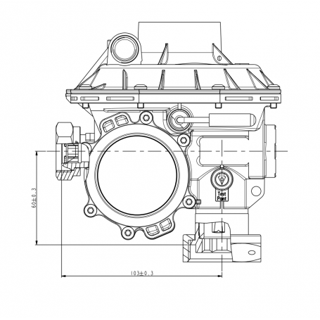 DETENDEUR B25 /21MB EQ AVEC SECURITE NF404 AE GRDF 8451055 REG126