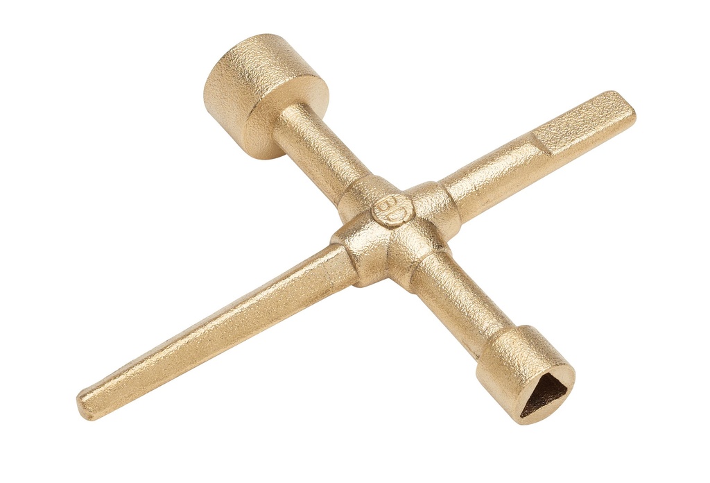 CLE 4 USAGES COF.ROB.PLAC.TEC. TRIANGLE RECTANGLE CARRE DE 14 CLE012 §