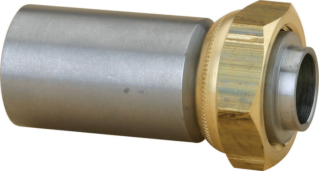 RACCORD 2P DROIT JPG 32 ECROU 1"1/2 AC 42.4 8230111 NF540 (NF RAC-GAZ) RAC135