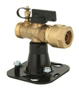 ROBINET TYPE E1 CAL25 PE40 MANIV. A SOCLE ES VM NF078 8403030 ROE126