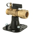 ROBINET E1 PE32 M. JSC25 1/4 T SOCLE ET VIS DE CONDAMN PRISE ESS. NF078 ROE123 8403034