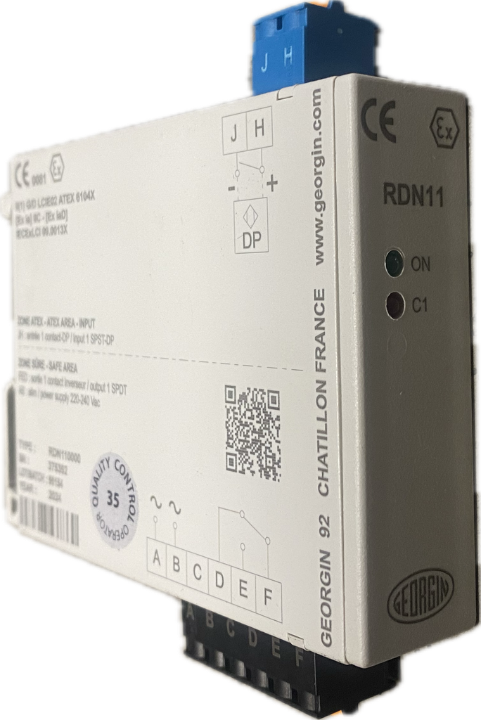 RELAI INTRINSEQUE TELERELEVE CPT GAZ 1 VOIE 24VCC (MODBUS) §