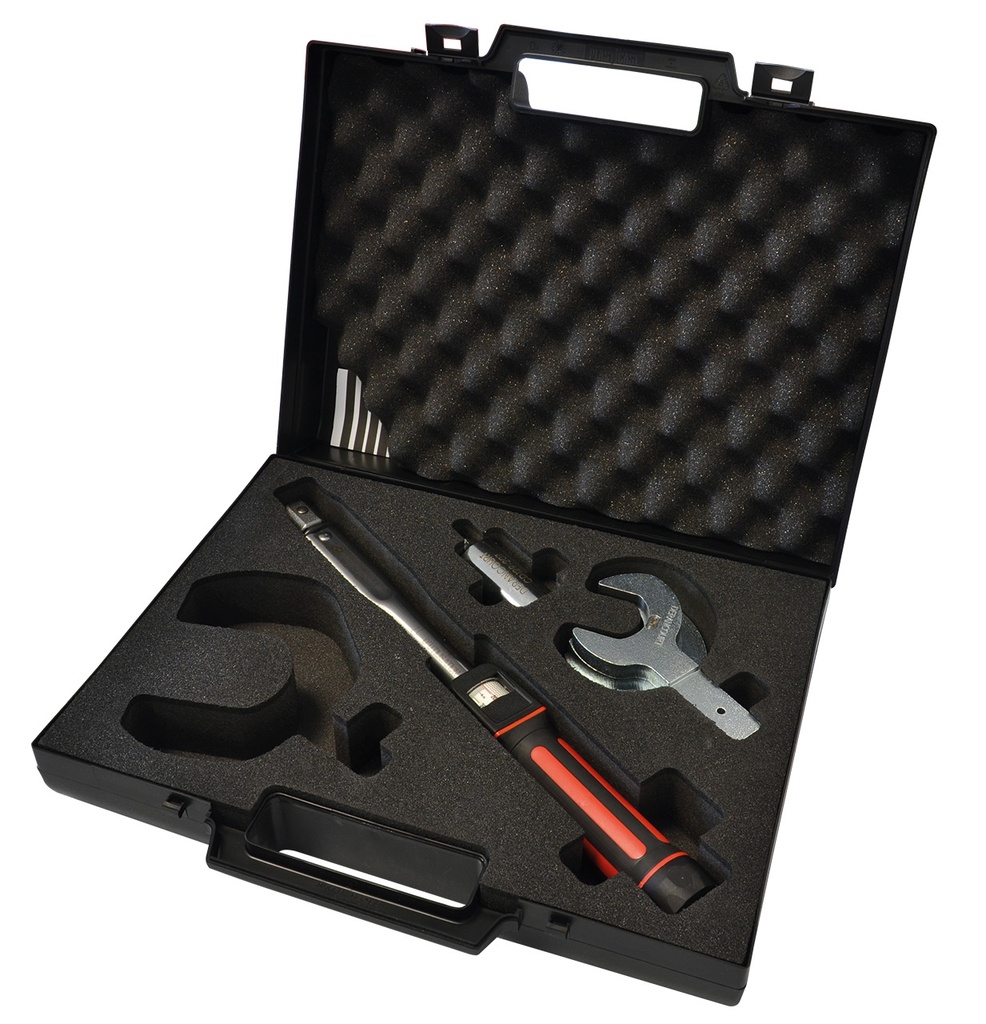 COFFRET CLE DYNAMOMETRIQUE CD30-125 + ADAPTATEUR + FCHT 55/50/32