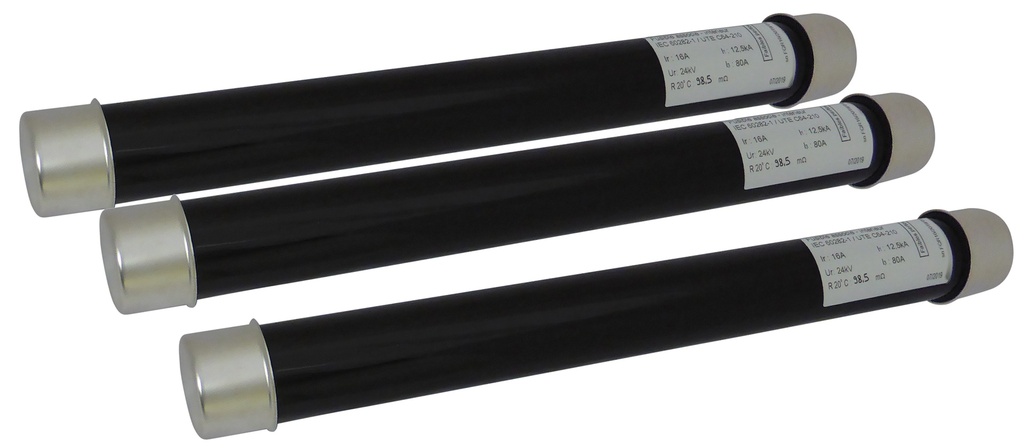 ENS. 3 FUSIBLES HTA 24 KV 16A 7302133