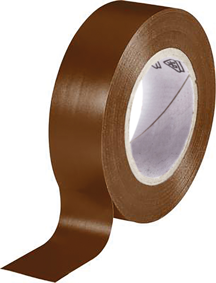 RUBAN ADHESIF ISO 15x10 BRUN