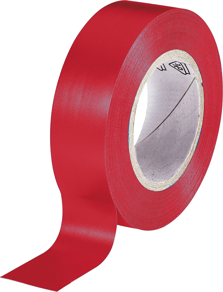 RUBAN ADHESIF ISO 15x10 ROUGE