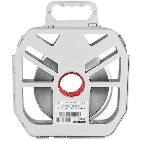 DEVIDOIR 50 M FEUILLARD INOX 20X0,4 6839644 *