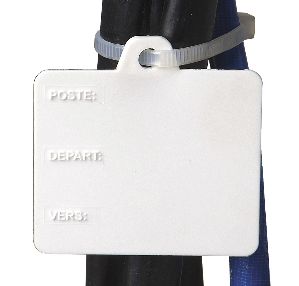 LOT 50 ETIQUETTES REPERAGE CÂBLE SOUTERRAIN 6771099 *