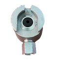 AGRAFE ACIER GEANTE A POUSSER OU A TIRER A BILLE TETE PLATE DE Ø 22 MM M10 X 100 / GRAISSEUR GEANT