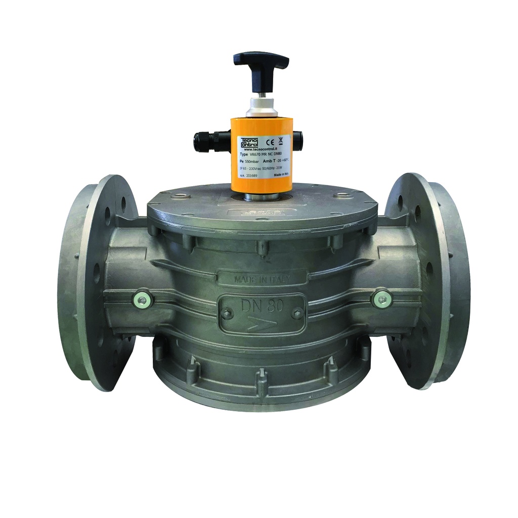 ELECTROVANNE RM DN65  N.F. <550MB IP65 230V ENTRAXE 350 ELV016