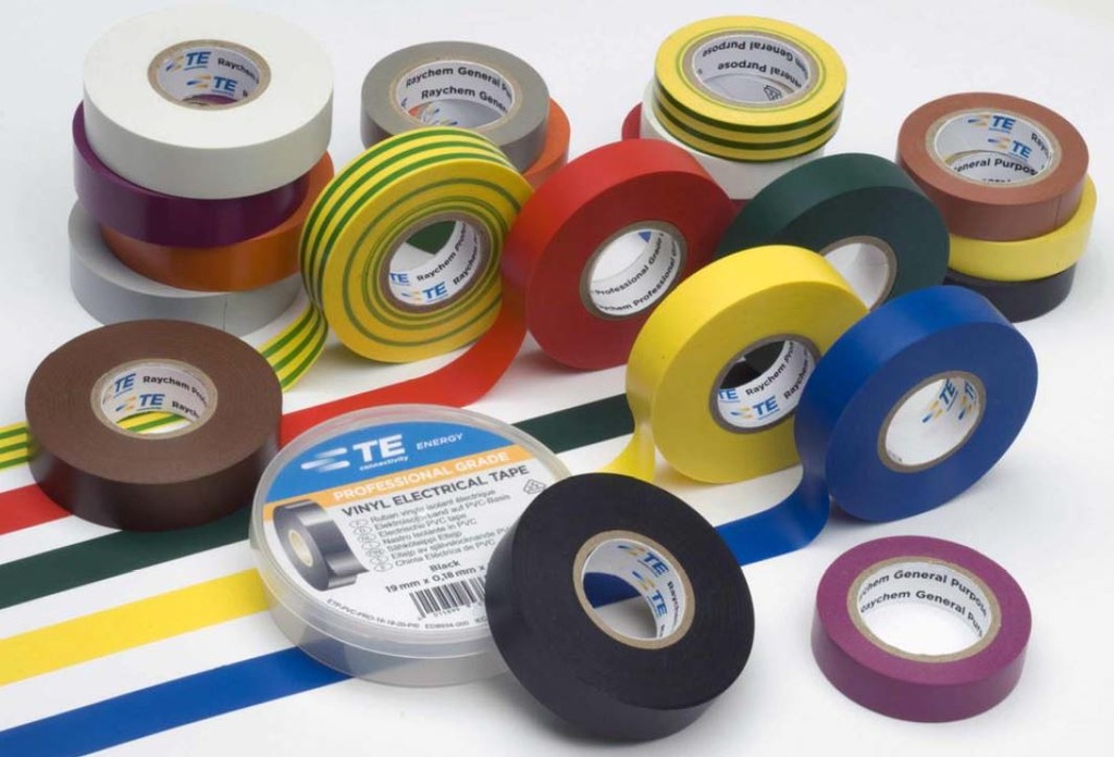 RUBAN PVC ECO 15X0,15X10M BLANC