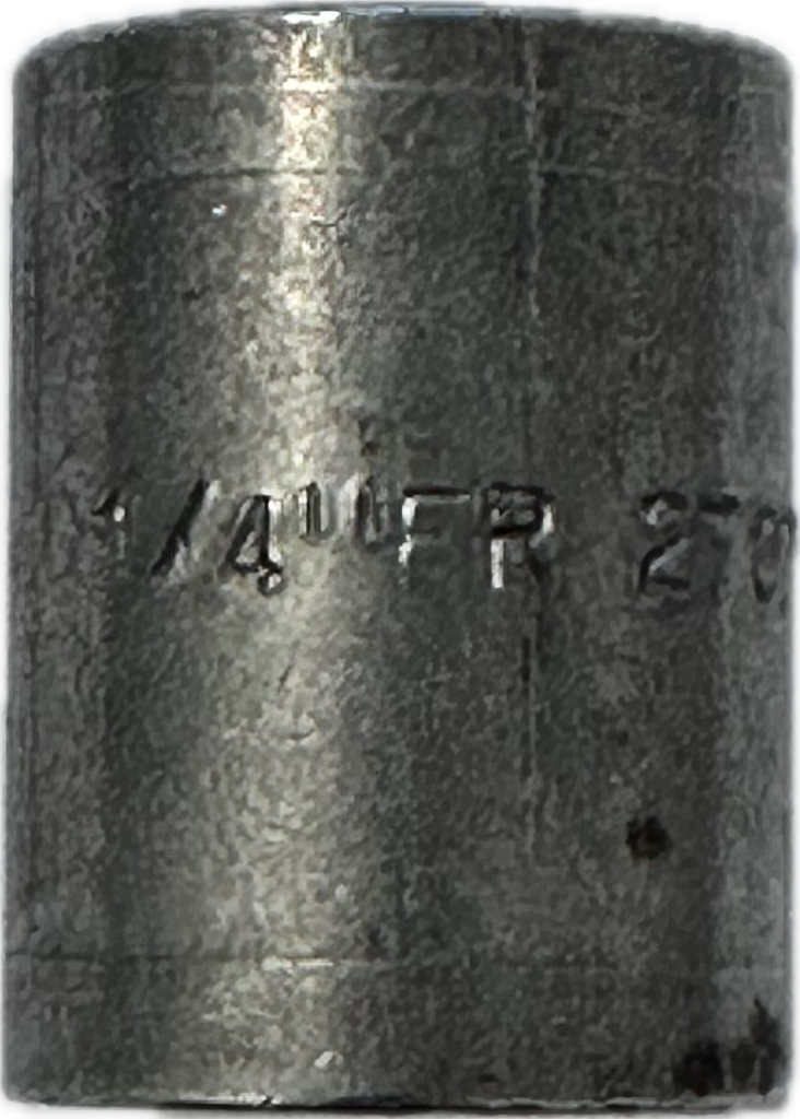 MANCHON ACIER NOIR LISSE F/F 1/4" A SOUDER SUR CANALISATION ACIER ESSMAN01 §