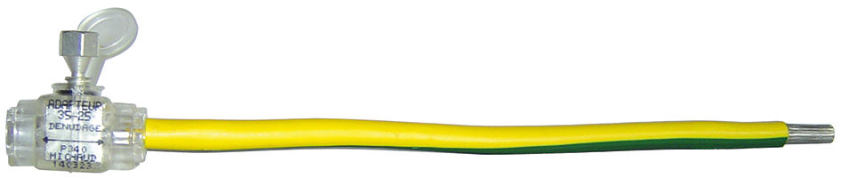ADAPTATEUR DE TERRE ALU/CU 35-25