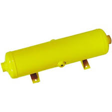 CAPACITE TAMPON CE PED 25L F/F 1"1/2 PREFABRIQUE ACIER JAUNE + 2 BOUCHONS / 500 MBAR CAP002