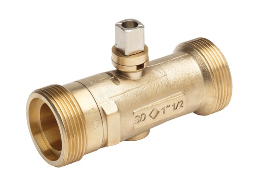 [BAN02011032] ROBINET 1/4 TOUR TYPE C  DN32 M/M JPG 1" 1/2 CARRE NF078 8401028 ROC053 §