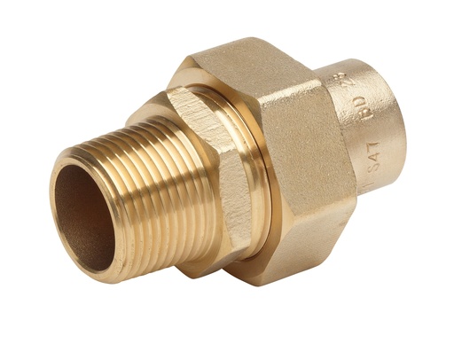 [BAN0275204] RACCORD 3 PIECES DN20 MÂLE G 3/4" CONIQUE 6,25% - CU22 4282082 NF540 RAC301 §
