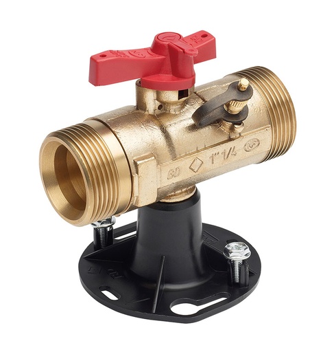 [BAN09115125] ROBINET 1/4 T SECU EA M/MJSC25  AVEC PRISE D'ESSAI + SOCLE NF078 8403119 ROB252