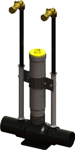 [BAN15520063] VANNE DECOMPRESSION PE 63 BI-PURGES 32 EQUIPEE 8403722