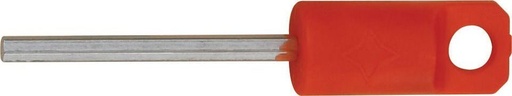 [CHU0220-008] CLE DE CONDAMNATION POUR ROBINET 1/4 TOUR, DE SECURITE ET SECUROC 8433008 CLE011