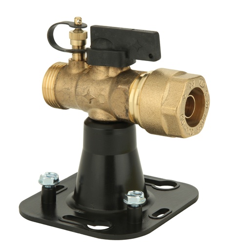 [CHU3225-030] ROBINET TYPE E1 CAL25 PE40 MANIV. A SOCLE ES VM NF078 8403030 ROE126