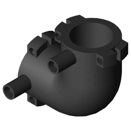 [GFI753101908] COUDE 90° MONOBLOC D32 F/F NF136 - 8022242 CF032090