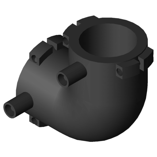 [GFI753101909] COUDE 90° MONOBLOC D40 F/F NF136 - 8022243 CF040090