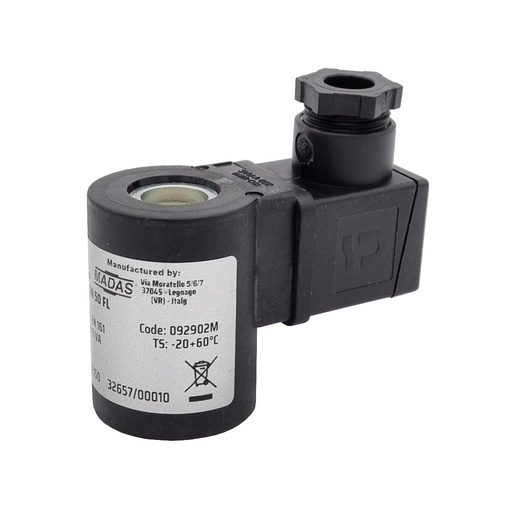 [SEC980961M] KIT BOBINE CONNECTEUR M16/RM DN65 A DN200 24VCC