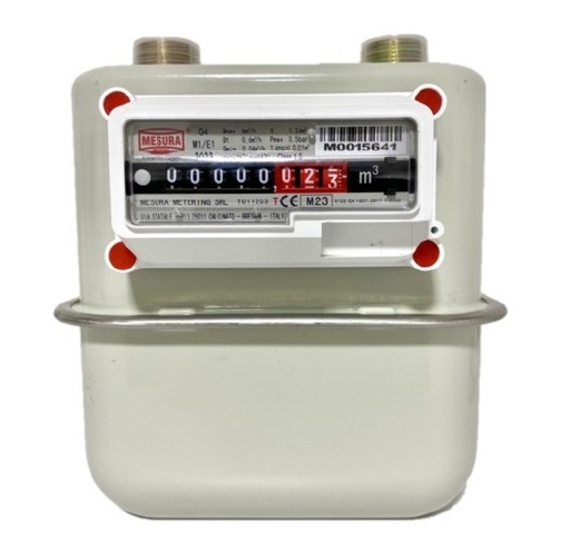 [MES131101060] COMPTEUR MEMBRANE G4 CE MID 6 M3/H(N) 500MB M/M JPC20 ENT110 + JOINTS COMPT002 §