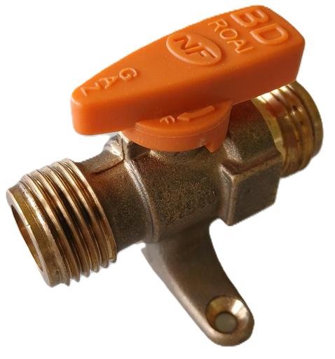 [BANB295510] ROBINET ROAI BUTANE PROPANE MALE/MALE 20x150 NF078 ROB410 §